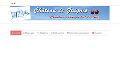 Desktop Screenshot of chateau-de-guignes.com